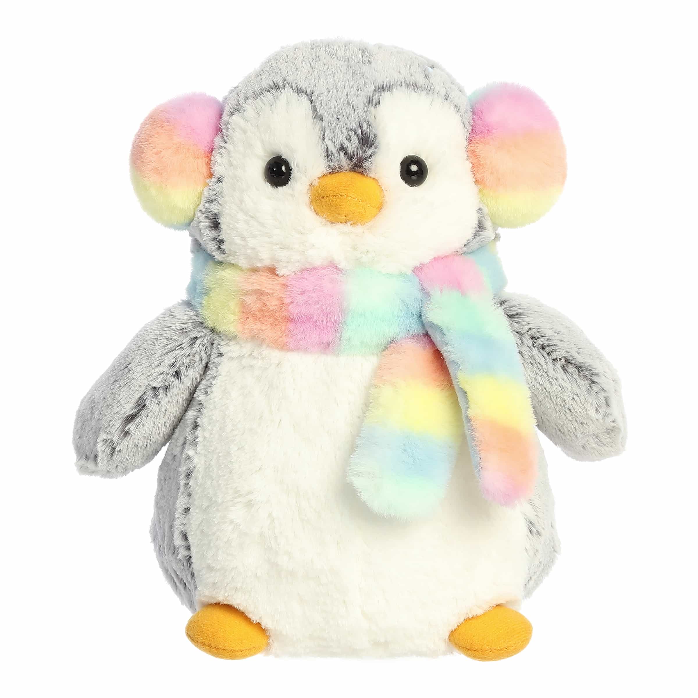 Aurora PomPom Penguin Ear Muffs and Scarf 9" - Regular - Image 1
