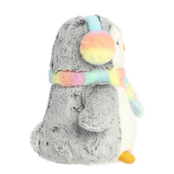 Aurora PomPom Penguin Ear Muffs and Scarf 9" - Regular