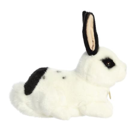 Aurora Miyoni Black And White Rex Rabbit 11" - Regular - Image 3