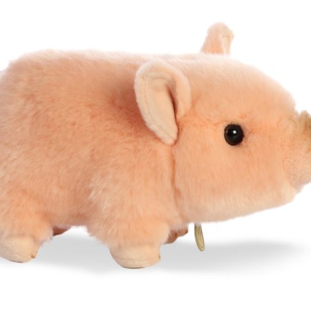 Aurora Miyoni Pot-Bellied Piglet Pink 11" - Image 3