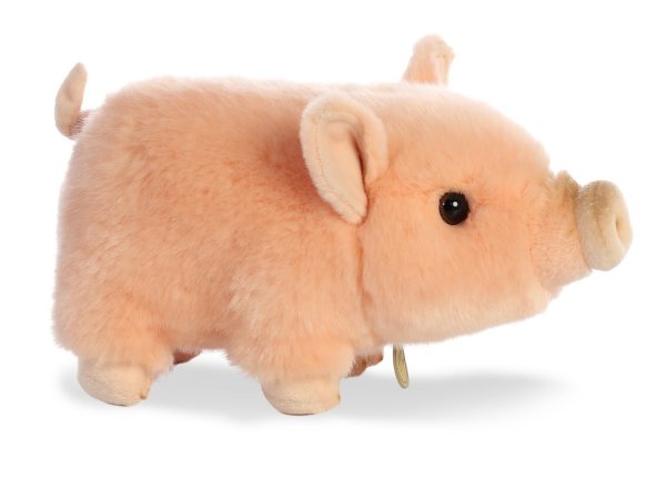 Aurora Miyoni Pot-Bellied Piglet Pink 11"