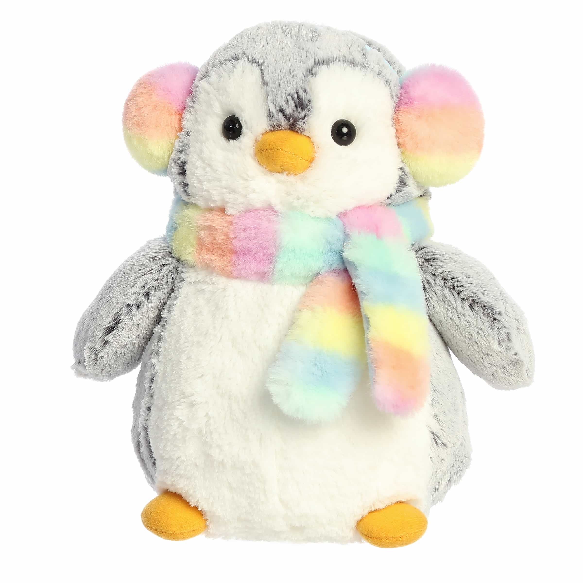 Aurora PomPom Penguin Ear Muffs and Scarf 9" - Regular - Image 4