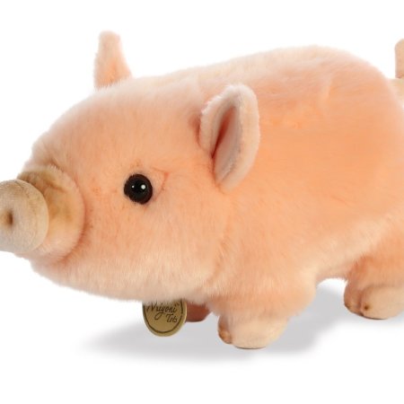 Aurora Miyoni Pot-Bellied Piglet Pink 11" - Image 2