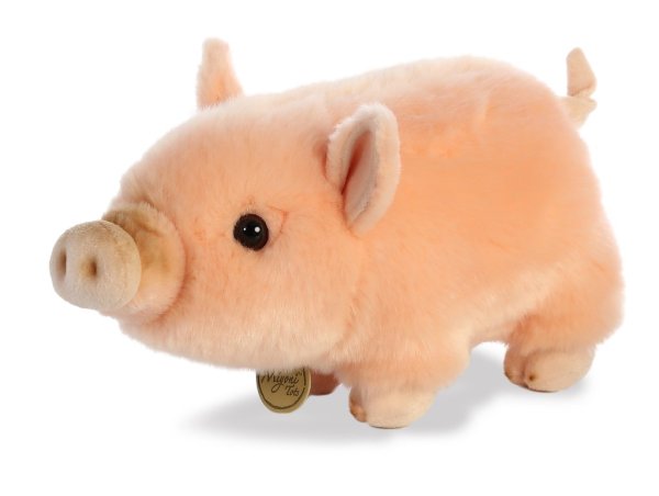 Aurora Miyoni Pot-Bellied Piglet Pink 11"