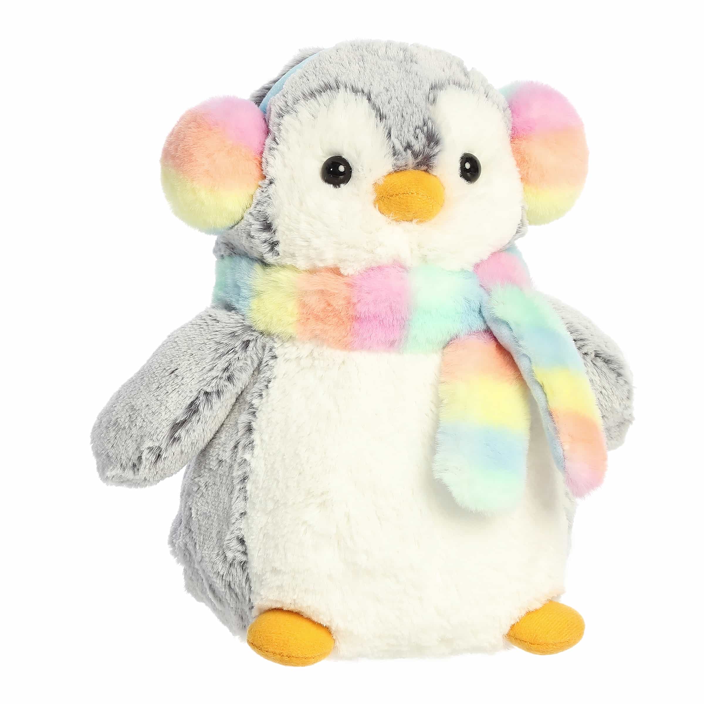 Aurora PomPom Penguin Ear Muffs and Scarf 9" - Regular - Image 5