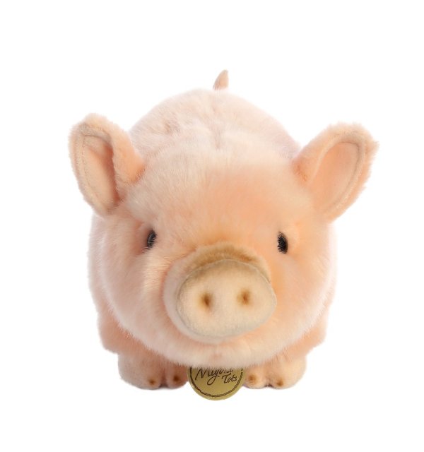 Aurora Miyoni Pot-Bellied Piglet Pink 11"