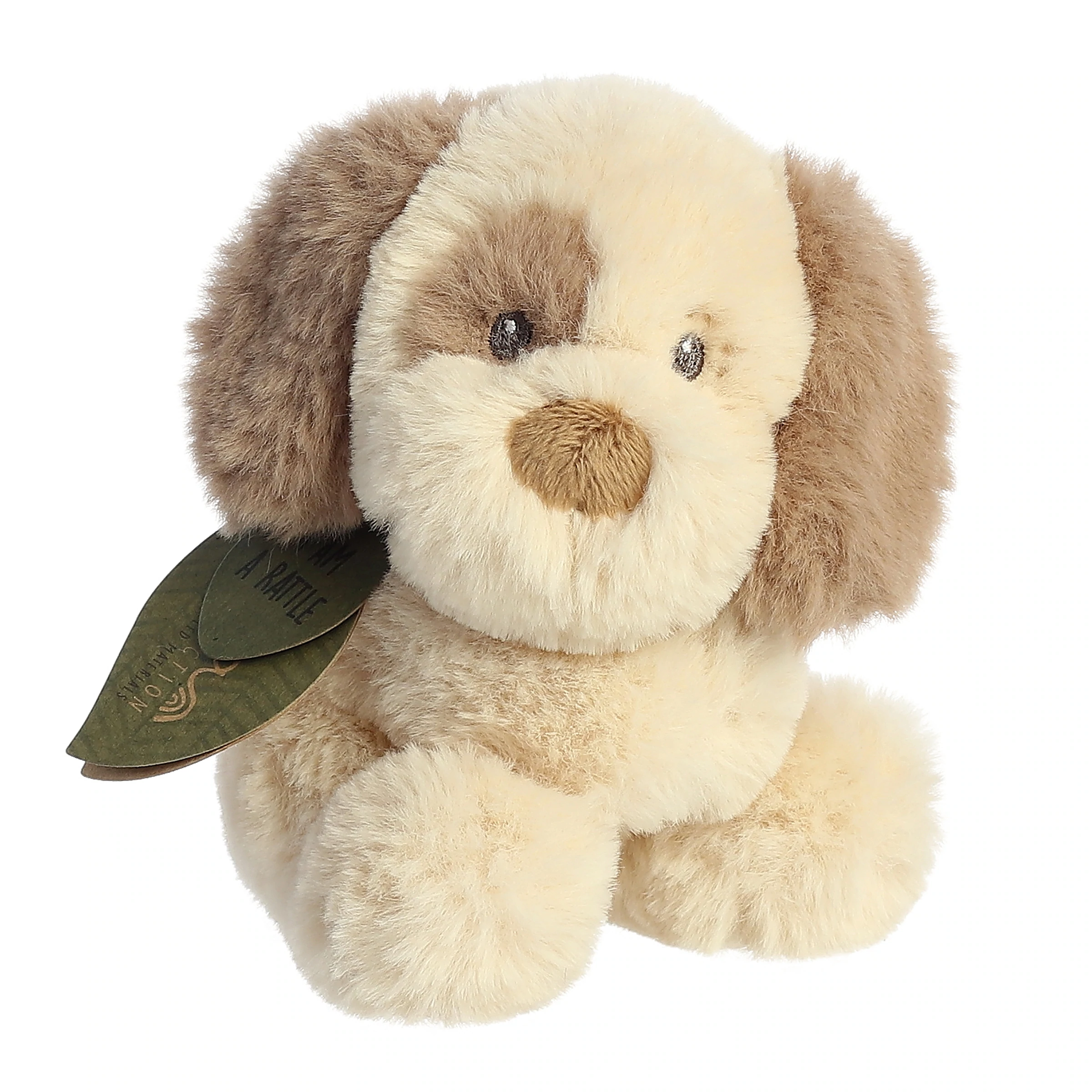 Aurora ebba Eco Collection Toddy Dog Rattle 6" - Regular - Image 1
