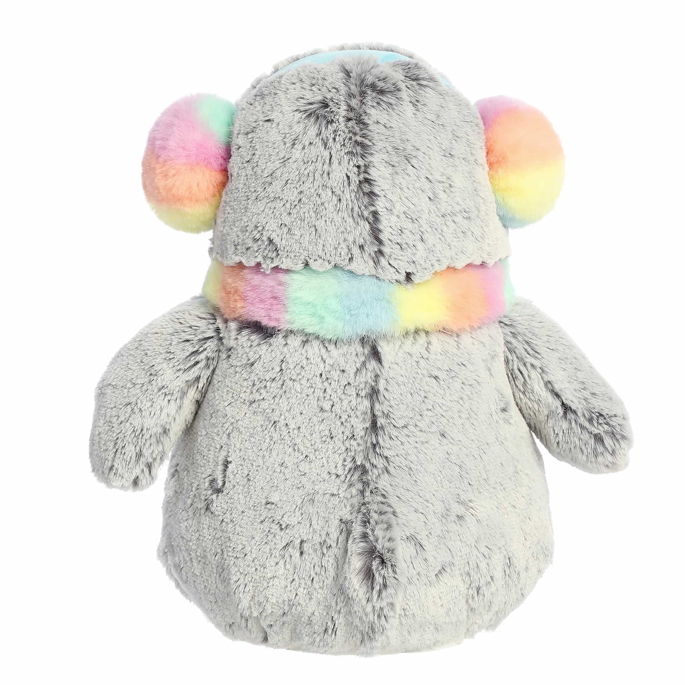 Aurora PomPom Penguin Ear Muffs and Scarf 9" - Regular - Image 3