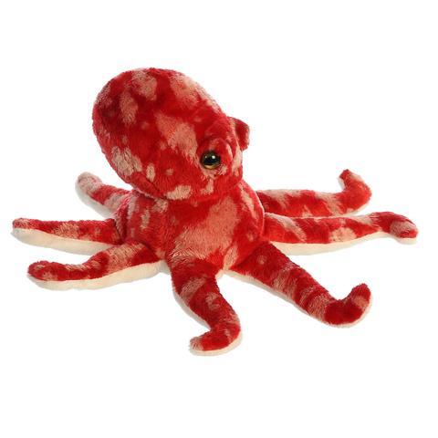 Aurora Mini Flopsie Pacy Octopus Red 8"